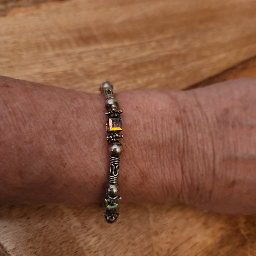 Silpada Silver  Beaded Bracelet